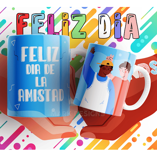 15 Diseños Plantilla Tazas Best Friends Amistad Archivos Editables Psd