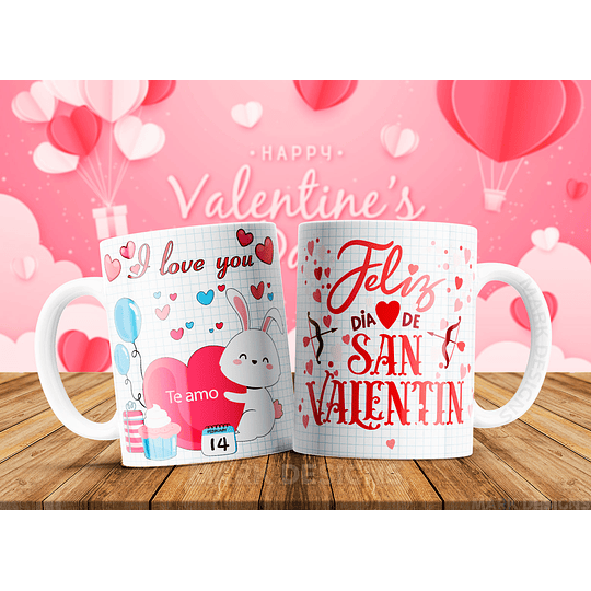 15 Diseños Plantilla Tazas San Valentin Pik Archivos Editables Psd y Jpg