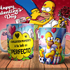 20 Diseños Plantillas Tazas Homero y Marge San Valentin Archivos Png