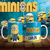 10 Plantillas Diseños Tazas Minions 2 Archivos Editable Corel Draw y Jpg