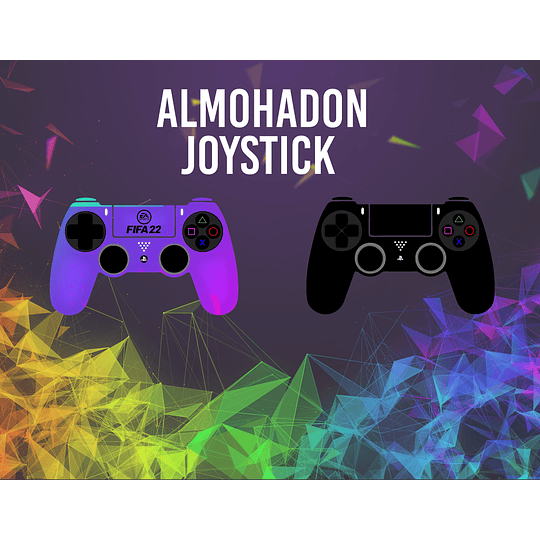 30 Plantillas Diseños Cojin Almohadon Joystick Play Station Archivo Png