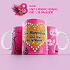 15 Plantillas Diseños Tazas Día de La Mujer Archivos Jpg