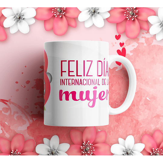 30 Plantillas Diseños Tazas Día de La Mujer Archivos Png