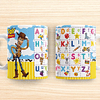 10 Diseños Plantillas Tazas Abc Infantil 5 Archivos Editables Photoshop y Jpg
