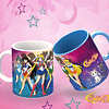 10 Diseños Plantillas Tazas Sailor Moon Archivos Editables PSD y PNG para Sublimación