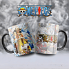 12 Diseños Plantillas Tazas One Piece Archivos Editables PSD y PNG para Sublimación