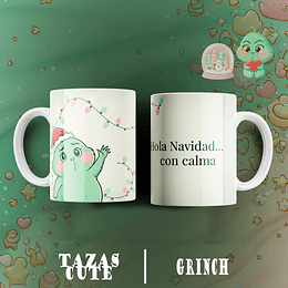 10 Diseños Plantillas Tazas Grinch 4 Archivos Png