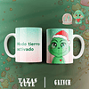 10 Diseños Plantillas Tazas Grinch 4 Archivos Png