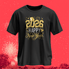 12 Diseños Plantillas Camiseta Polera New Year 2026 Archivos Png