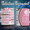 16 Diseños Plantillas Tazas Calendarios Empresarial 2026 Archivos Editables Photoshop