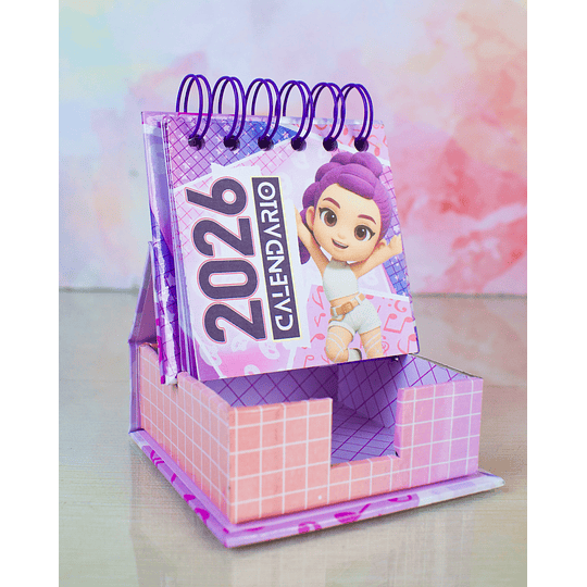 Diseños Plantillas Calendario N°2 Demon Hunters 2026 Archivos Pdf