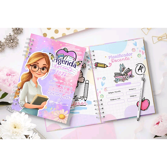 Diseños Plantillas Agenda Docente 2026-2027 Archivos PDF