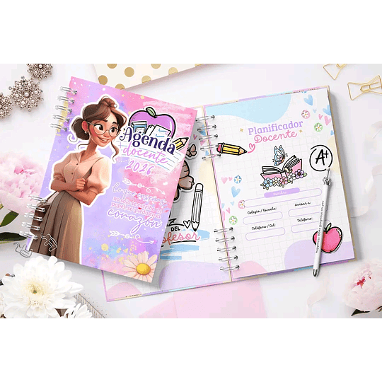 Diseños Plantillas Agenda Docente 2026-2027 Archivos PDF