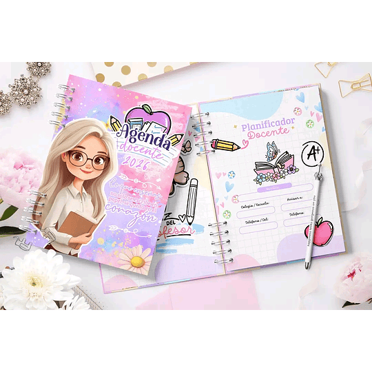 Diseños Plantillas Agenda Docente 2026-2027 Archivos PDF