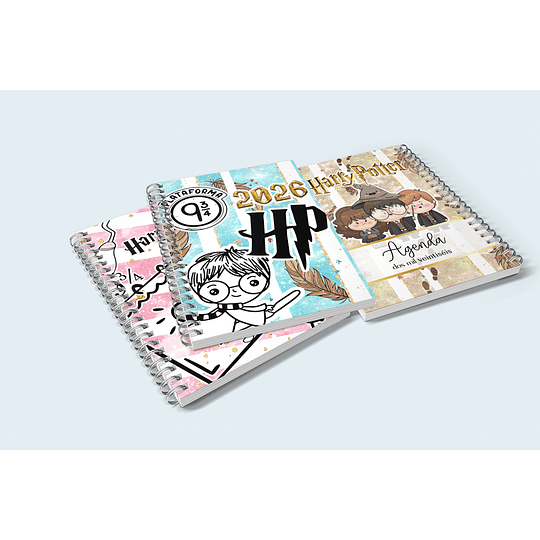 Diseños Plantillas Pack Agendas Portadas 2026 Archivos PDF y  PNG