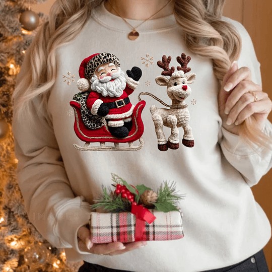 72 diseños Plantillas Poleras Camisetas Tejidos Crochet Navidad Archivos png