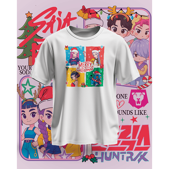 16 Diseños Plantillas Demon Hunters Navidad Archivos PNG