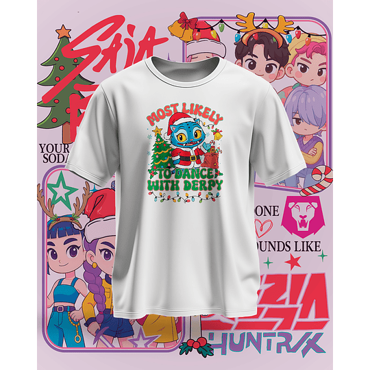 16 Diseños Plantillas Demon Hunters Navidad Archivos PNG