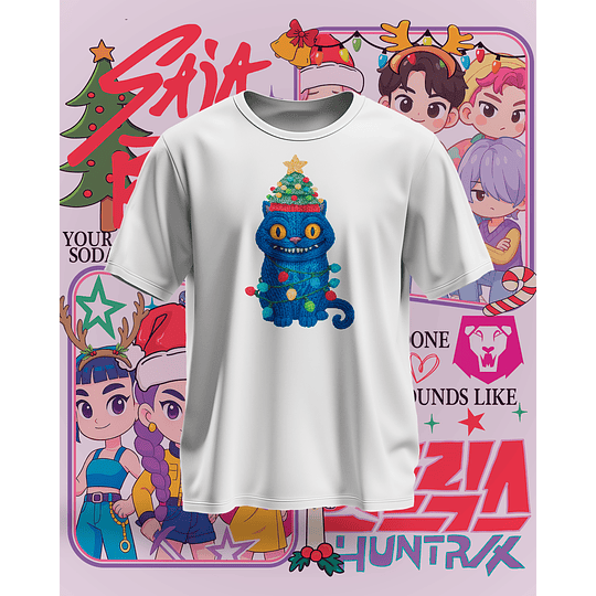 16 Diseños Plantillas Demon Hunters Navidad Archivos PNG