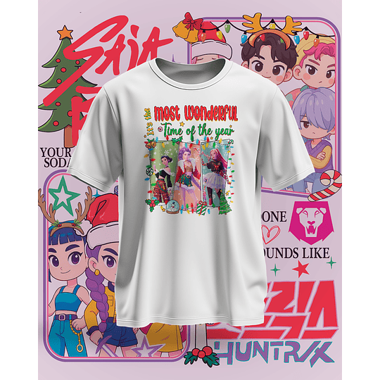 16 Diseños Plantillas Demon Hunters Navidad Archivos PNG