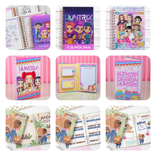 Mega Pack Agendas Planes 2026 Completo + Actualizaciones Archivos Png y Pdf