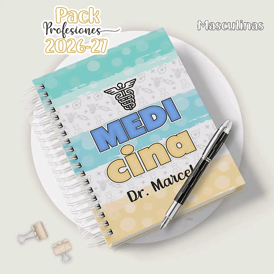 Diseños Plantillas Agendas y Portadas Profisiones 2026 Archivos PDF