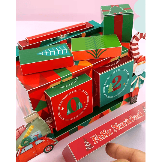 Diseños Plantillas Caja Calendario Con Movimiento Archivos PDF PNG