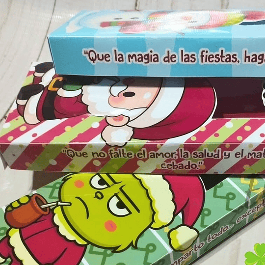 Diseños Plantillas Cajas Porta Bombillas Navidad Archivos PDF