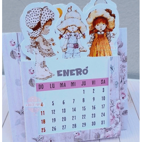 Diseños Plantillas Calendarios Carpita  2026 Archivos PDF