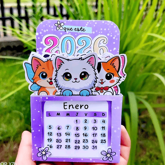 Diseños Plantillas Calendarios Gatitos Y Perritos 2026 Archivos Power Point