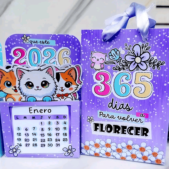 Diseños Plantillas Calendarios Gatitos Y Perritos 2026 Archivos Power Point