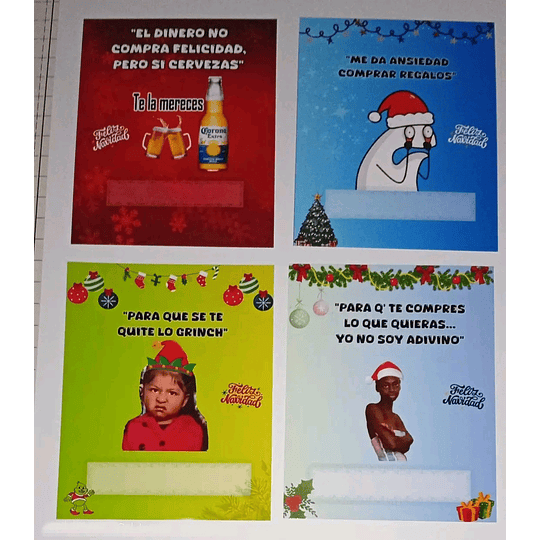 Diseños Plantillas Porta Billetes Memes Navidad Archivos PDF