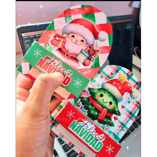 Diseños Plantillas Porta Billetes Pascuerito Navidad Archivos PDF