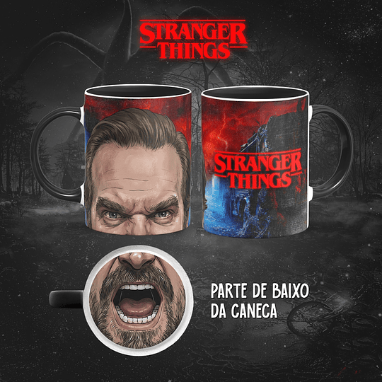 13 Diseños Plantillas Tazas Stranger Things Boca Archivos PNG