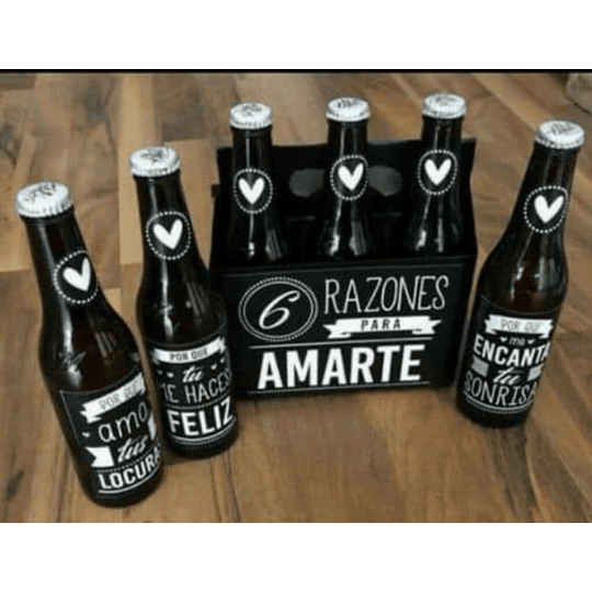 Plantillas de Diseño Etiquetas para Cervezas 6 Razones Archivos PDF