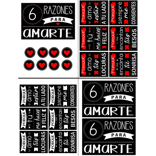 Plantillas de Diseño Etiquetas para Cervezas 6 Razones Archivos PDF