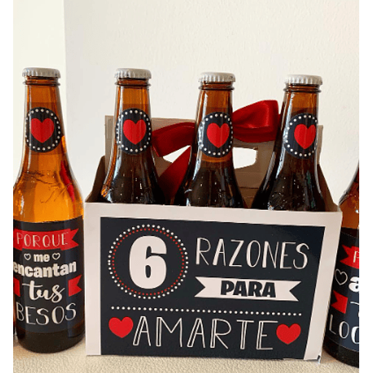 Plantillas de Diseño Etiquetas para Cervezas 6 Razones Archivos PDF