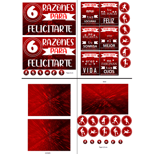 Plantillas de Diseño Etiquetas para Cervezas 6 Razones Archivos PDF