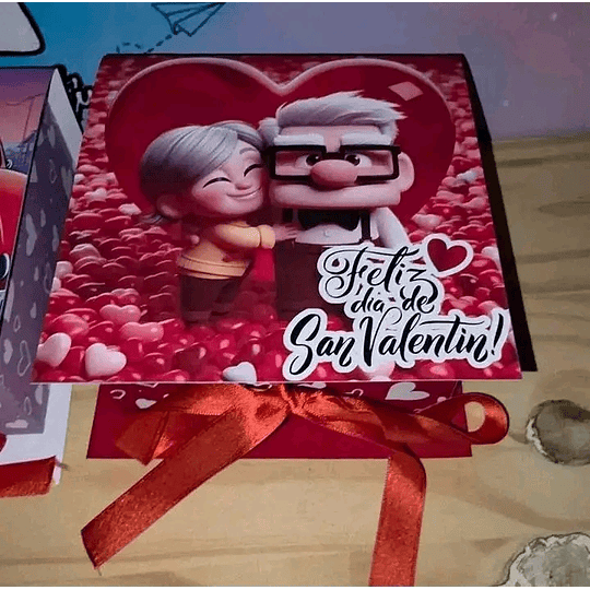 Plantillas de Diseño Cajas San Valentín Archivos PDF