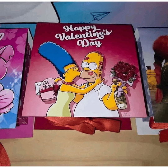 Plantillas de Diseño Cajas San Valentín Archivos PDF