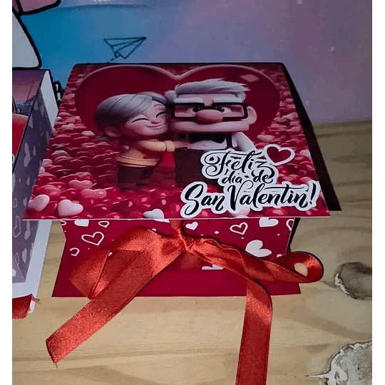 Plantillas de Diseño Cajas San Valentín Archivos PDF