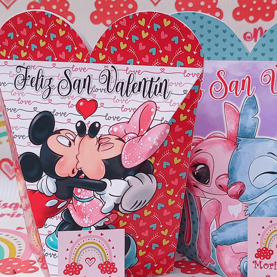 8 Plantillas de Diseño Cajas Corazón N°3 Archivos PDF