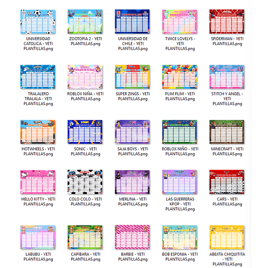 Plantillas de Diseño Pack Escolar 2026 Archivos Power Point y PNG