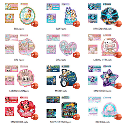 40 Plantillas de Diseño Etiquetas 7 Archivos PDF