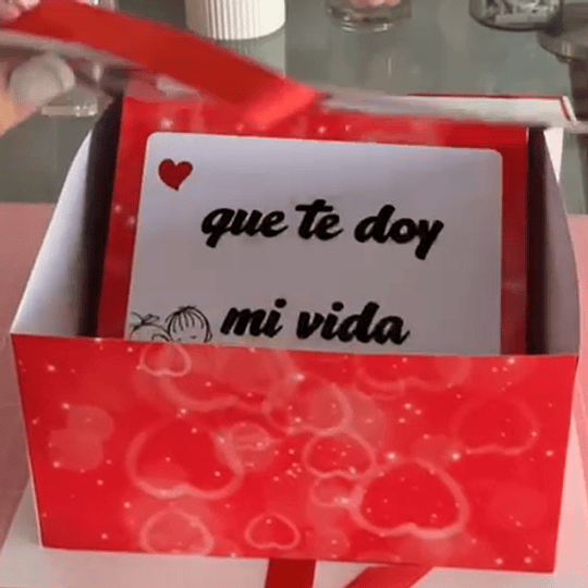 Plantillas de Diseño Caja Libro San Valentín Archivos Power Point