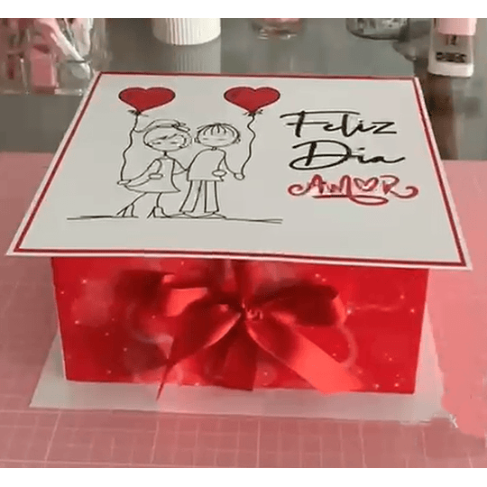 Plantillas de Diseño Caja Libro San Valentín Archivos Power Point