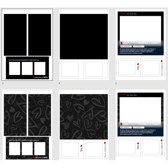 Plantillas de Diseño Cajas con Cinta San Valentín Archivos Power Point