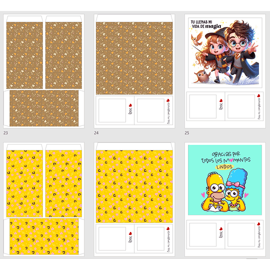 Plantillas de Diseño Cajas con Cinta San Valentín Archivos Power Point