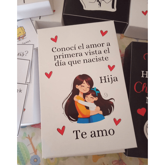 Plantillas de Diseño Cajas Deslizables San Valentín Archivos PDF
