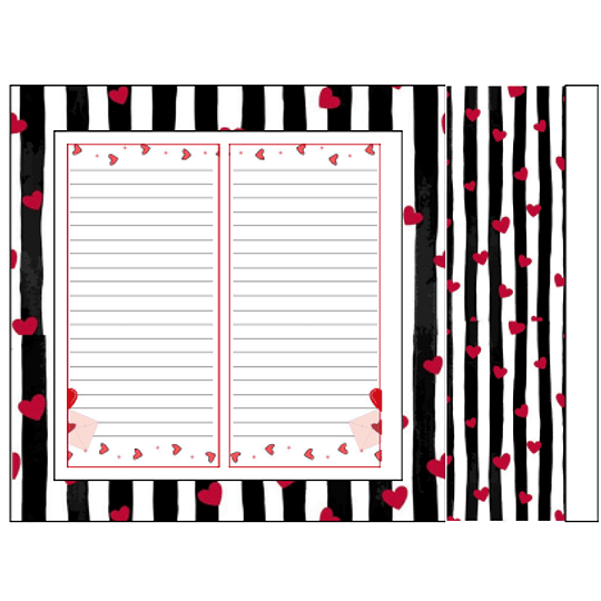 Plantillas de Diseño Cajas Deslizables San Valentín Archivos PDF